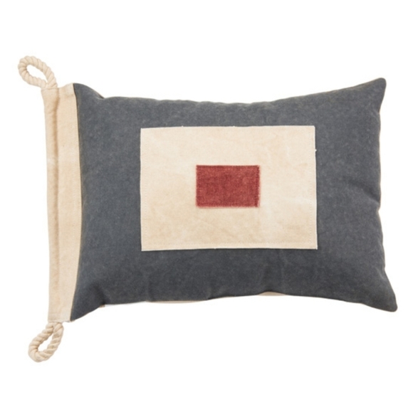 Nautical Pillow | Whiskey Flag - Picture 9 of 9